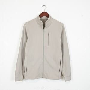 Lululemon Men's Sojourn Windbreaker Jacket Gray size Small